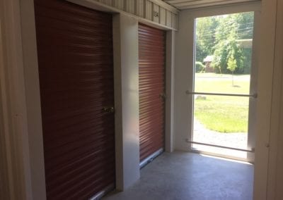 Indoor Storage Entrance at Ashland Storage Center